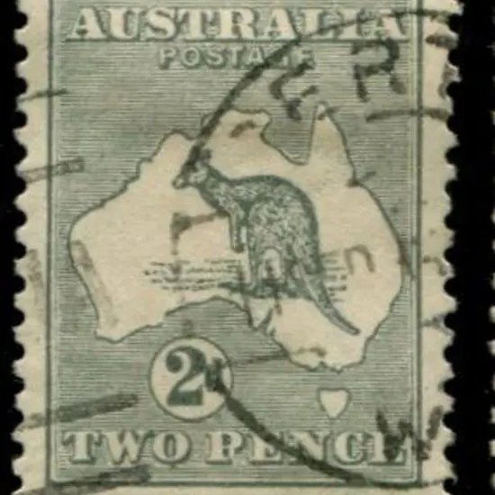 1915 2nd wmk 2d grey with "BENCE" for PENCE" ...