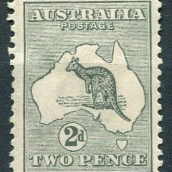 1915/28 3rd wmk 2d grey, Die I with inverted wmk. ...