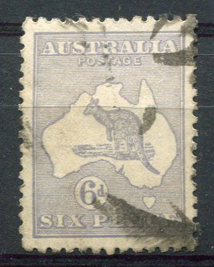 1915/28 3rd wmk 6d pale ultramarine good used with ... Image 1++