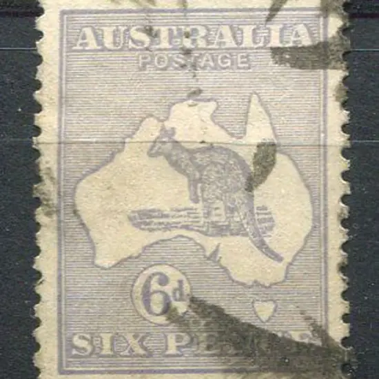 1915/28 3rd wmk 6d pale ultramarine good used with ...