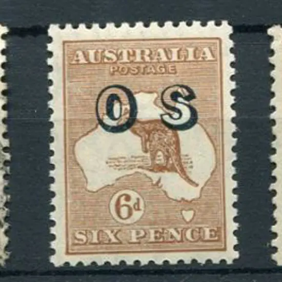 1929/30 Sm Mult wmk 6d chestnut x 2 good to fine ...