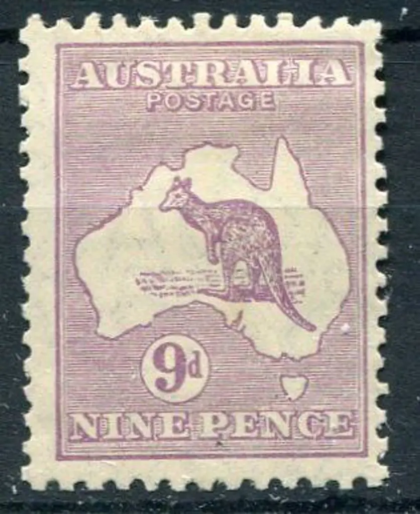 1929/30 Sm Mult wmk 9d dull violet with the ... Image 1++