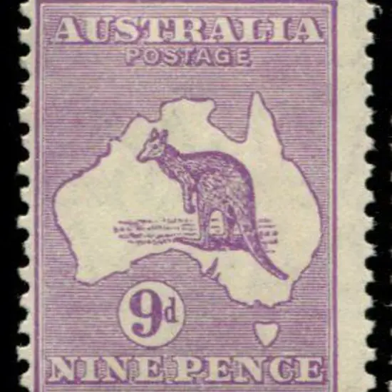 1929/30 Sm Mult wmk 9d pale violet with "white ...