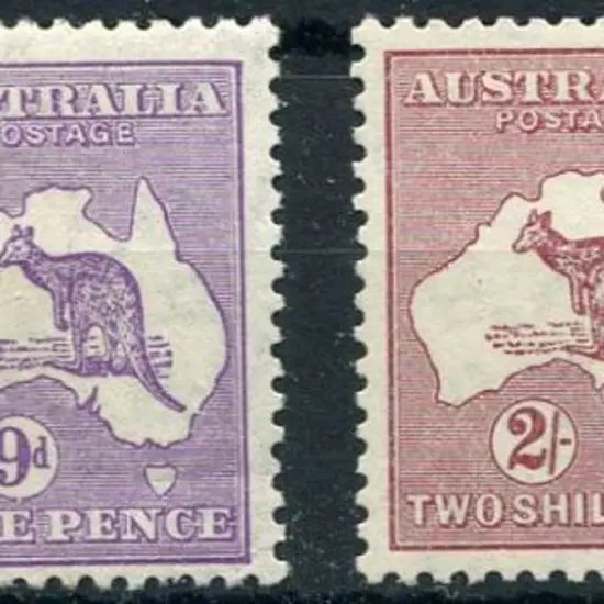 1931-47 CofA 6d chestnut to 2/-maroon short set of ...