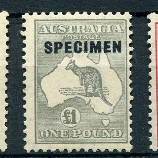 1931-47 CofA 10/-grey & pink, £1 grey & £2 ...