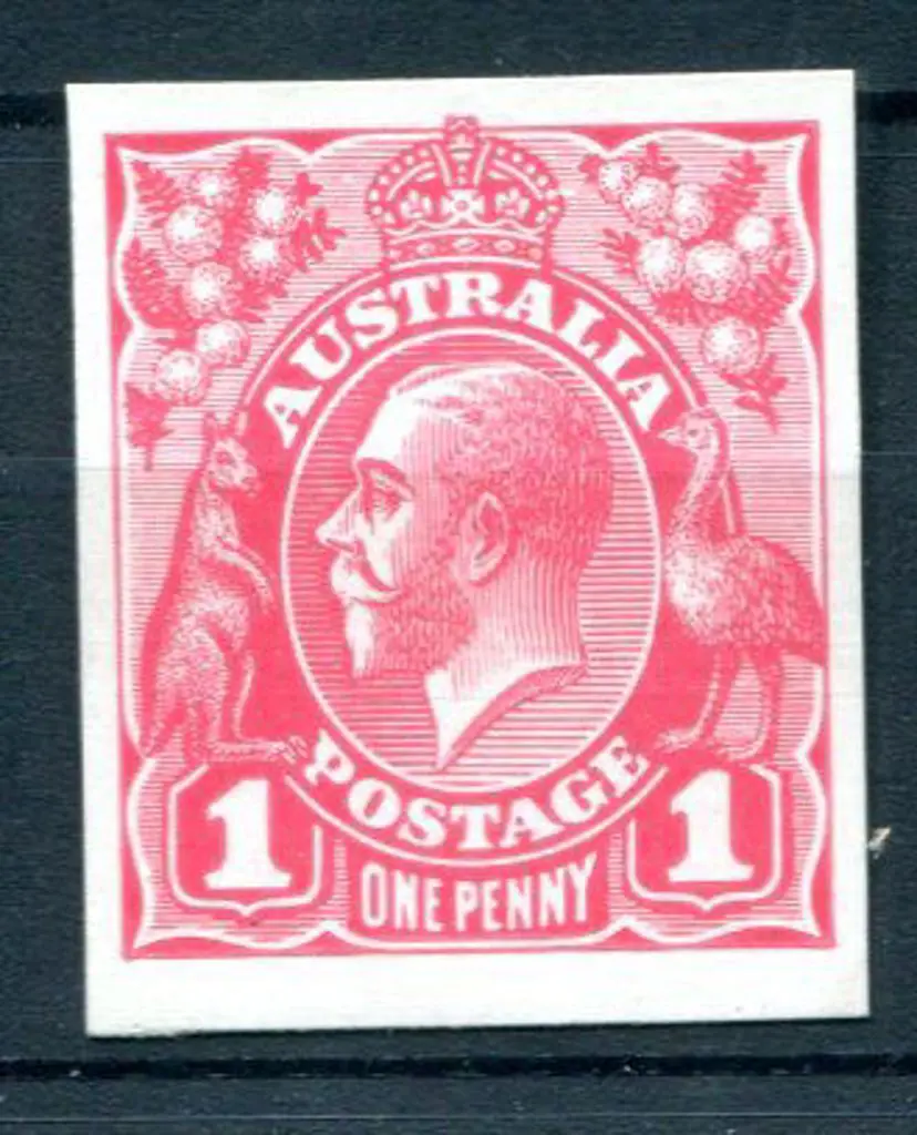 Printed in carmine-rose. ACSC 70pp(2)c Cat. $300 ... Image 1++