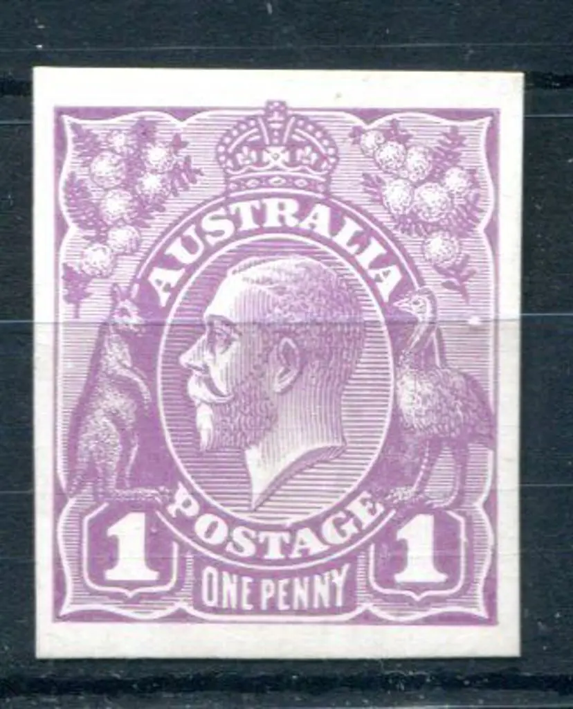 Printed in pale dull mauve. MLH. ACSC 70pp(2)f ... Image 1++