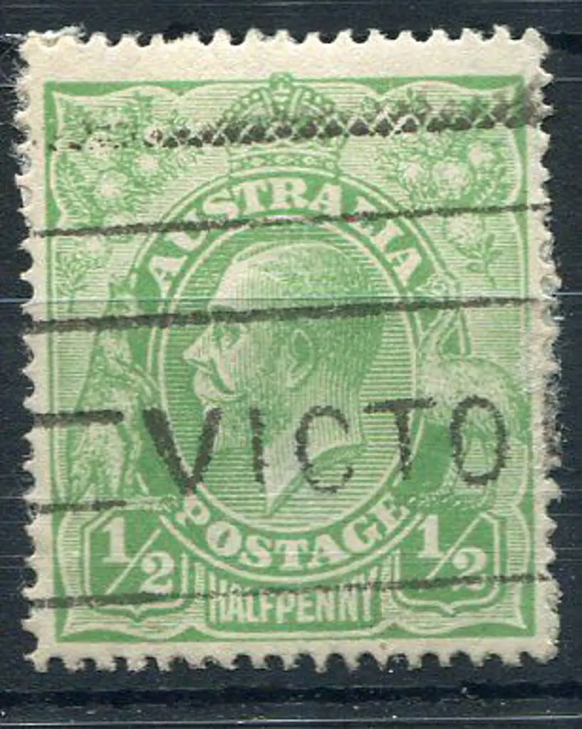 ½d green with "dry ink" variety. Good used with ... Image 1++