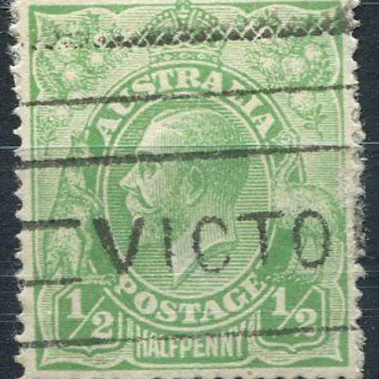 ½d green with "dry ink" variety. Good used with ...