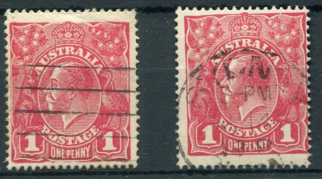 1d red Dies I & II with “substituted clichés". ... Image 1++