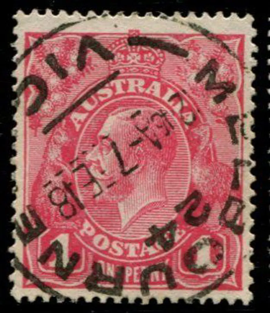 1d carmine pink (G101). Fine used with almost ... Image 1++