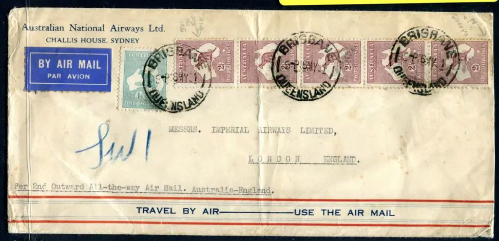1931 (16th May) Imperial Airways second outward ... Image 1++