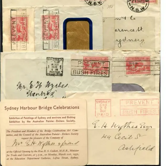 1932 (14th Mar) 2d Sydney Harbour Bridge FDC's ...