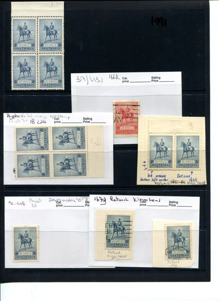 1935 3d Silver Jubilee marginal block of 4 with ... Image 1++