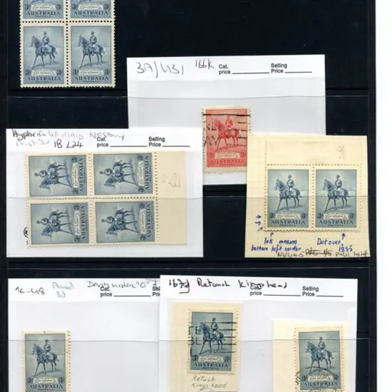 1935 3d Silver Jubilee marginal block of 4 with ...