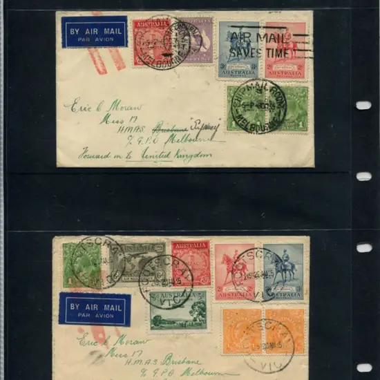 1935 2d & 3d Silver Jubilee covers x 2 each ...