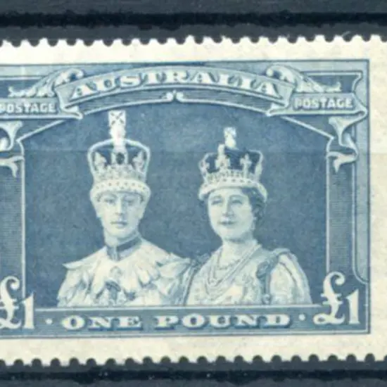 1937/48 £1 Robes on thick paper. MUH & well ...
