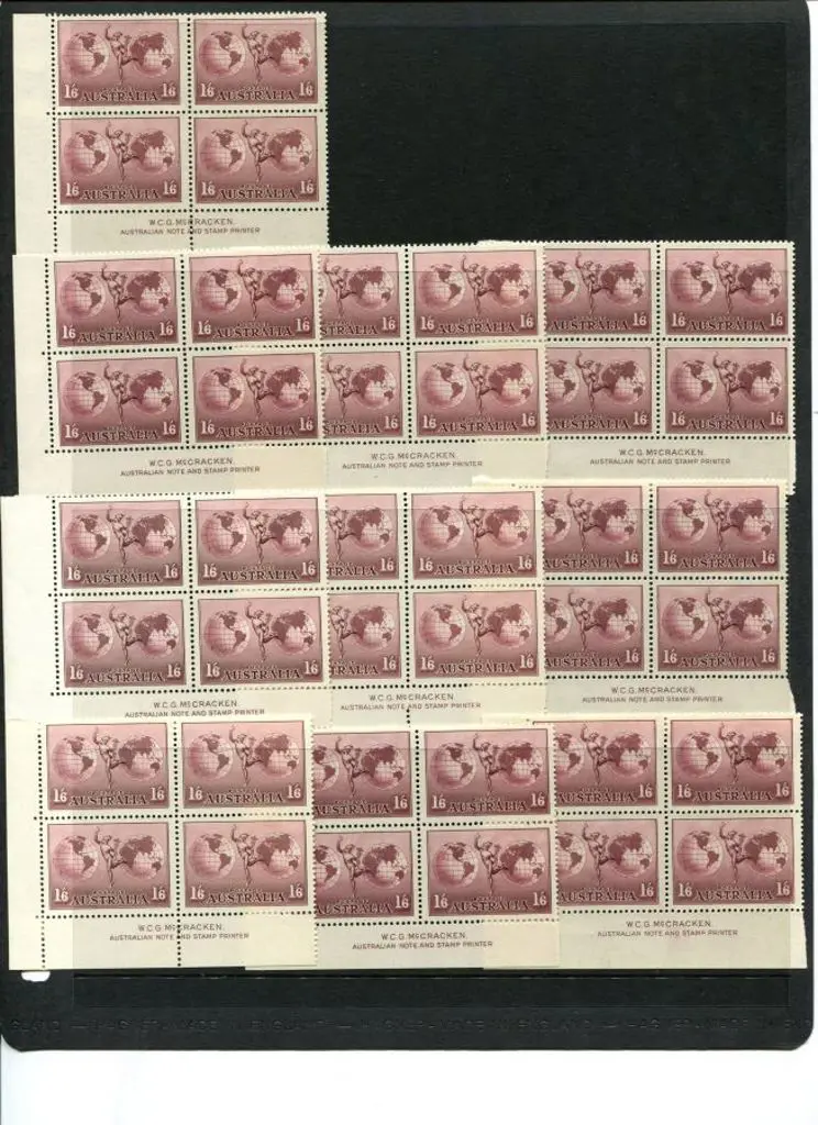 1937 1/6d Hermes on thick paper in McCracken ... Image 1++