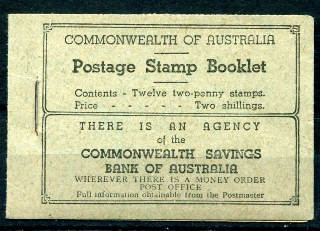 1938 (Dec) 2/- KGVI booklet with "Wherever there ... Image 1++
