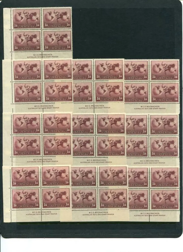 1948 1/6d Hermes on thin paper in McCracken ... Image 1++
