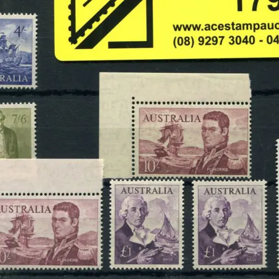 1963/65 Navigators set of 8 with both papers of ...