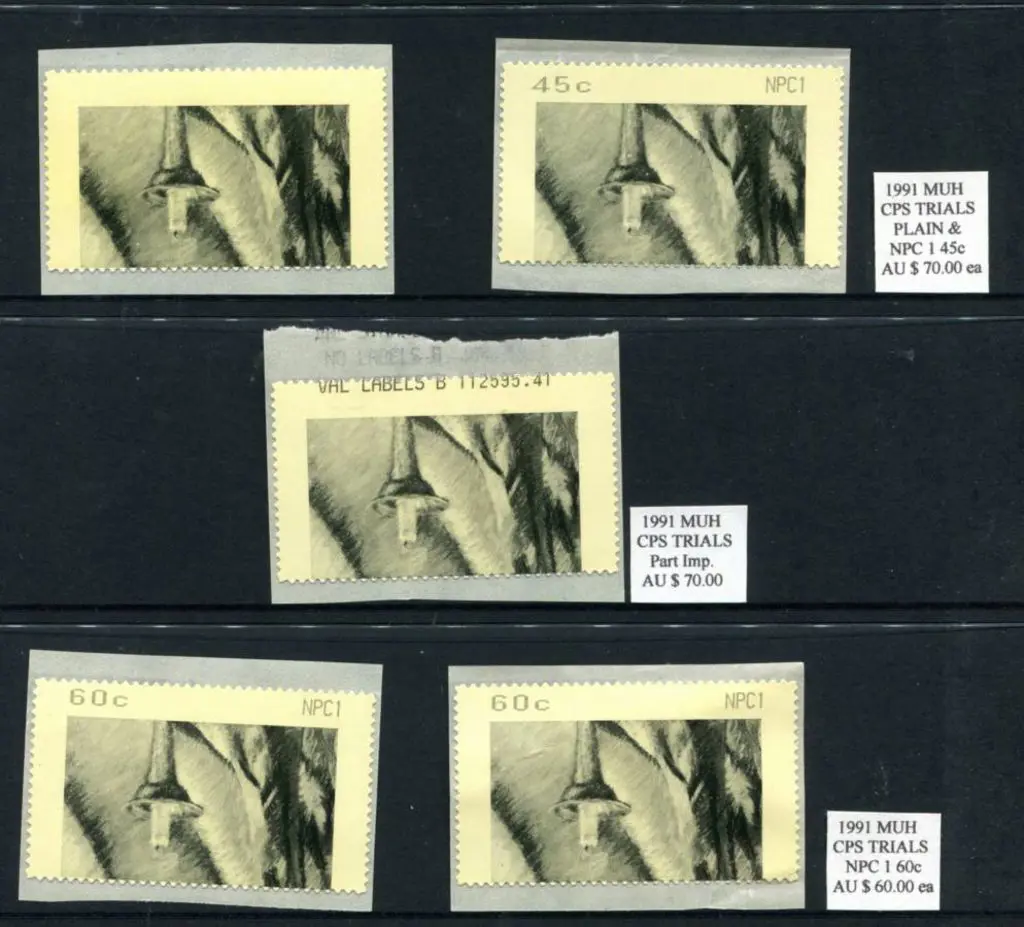 1993 CPS black dummy trial labels with "candle & ... Image 1++