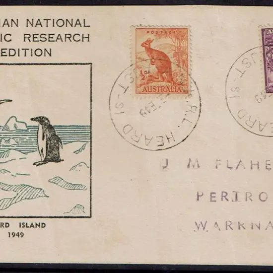1949 (5th Feb) "Australian National Antarctic ...