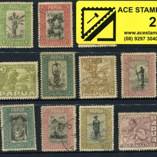 1932 Pictorials to £1 used with some CTO in the ...