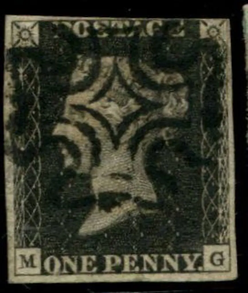 1840 1d grey black, plate 9. Fine used by neat 90% ... Image 1++
