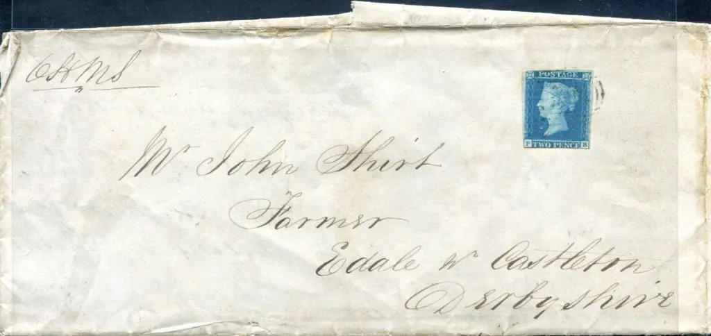 1847 (31st Dec) Derbyshire addressed OHMS cover ... Image 1++