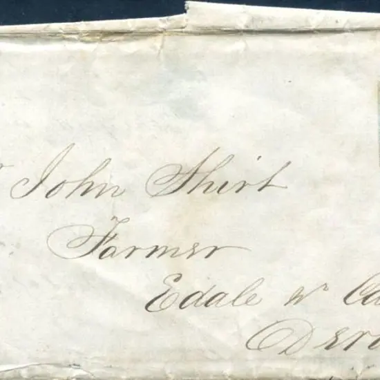 1847 (31st Dec) Derbyshire addressed OHMS cover ...