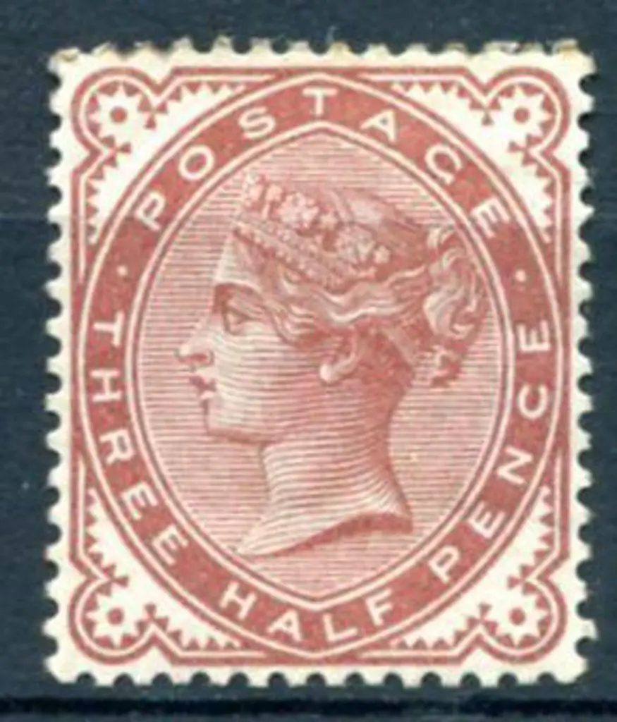 1880/81 1½d Venetian red. Fresh MVLH with barest ... Image 1++