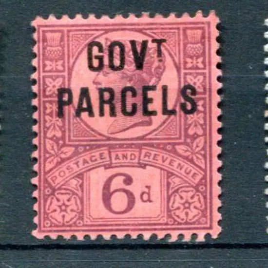 1887/90 6d purple on rose red & 9d dull purple & ...
