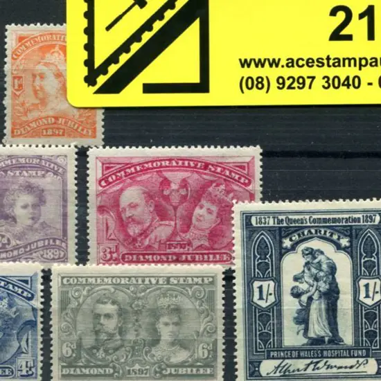 1897 Cinderellas for the QV Diamond Jubilee (set ...