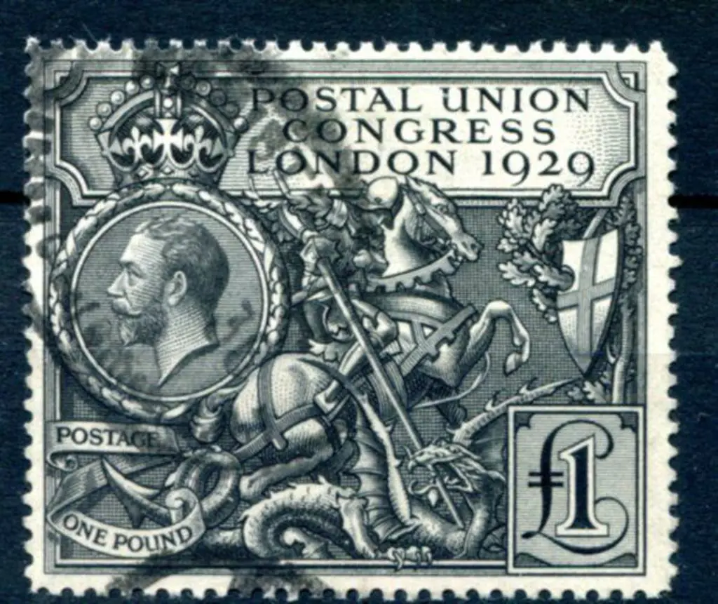 1929 £1 P.U.C. with neat 1936 registered oval ... Image 1++