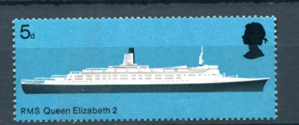 1969 5d Ships with red omitted. MUH SG 778c Cat. ... Image 1++