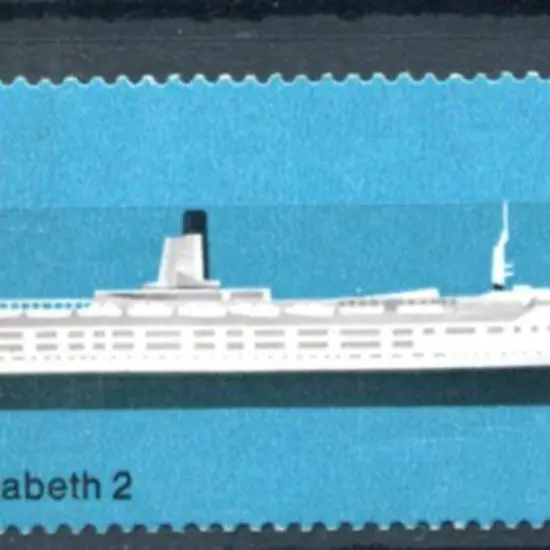 1969 5d Ships with red omitted. MUH SG 778c Cat. ...