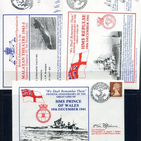 1989-91 HMS Repulse, HMS Prince of Wales & HM ...