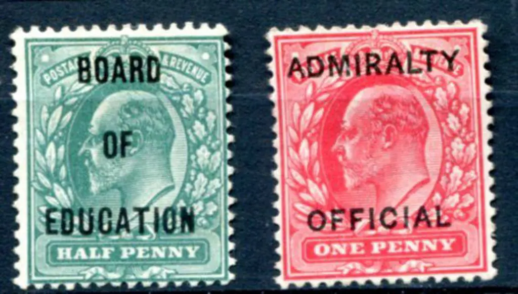 1902/04 ½d green KEVII ovptd "Board of Education" ... Image 1++