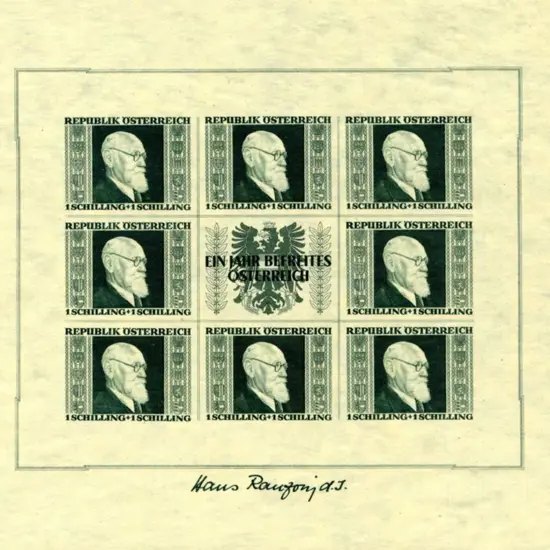 Austria 1946 Renner Government set of the four ...