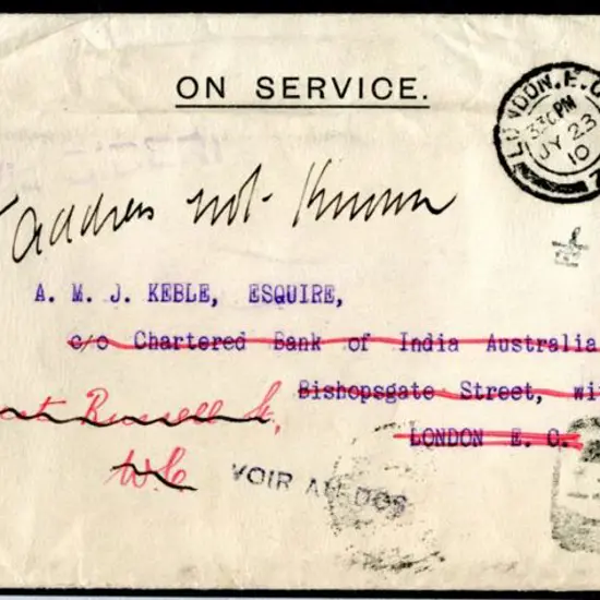 Chinese Imperial Post 1910 (7th July) 10c China ...