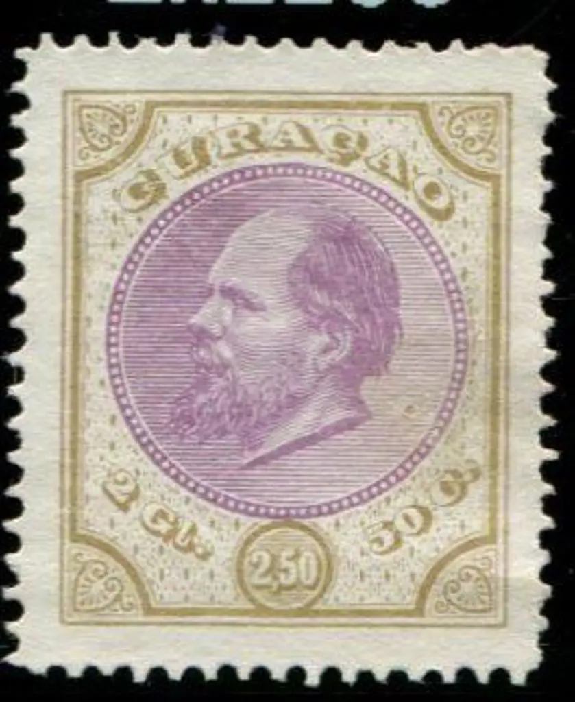 Curacao 1873/92 King William complete simplified ... Image 1++