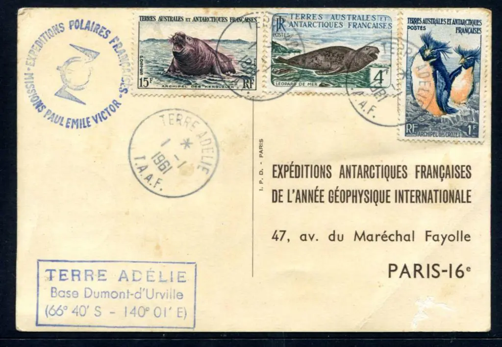 French Southern & Antarctic Territories 1961 (1st ... Image 1++