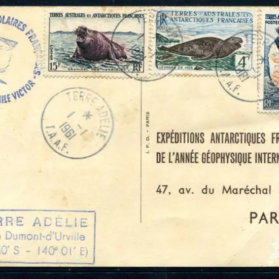French Southern & Antarctic Territories 1961 (1st ...