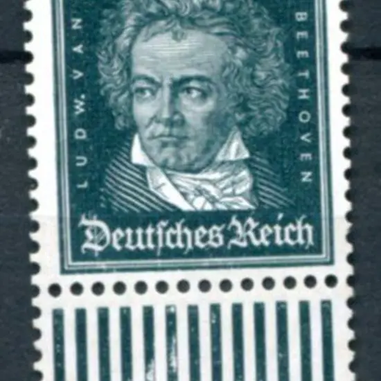 Germany 1926/27 20pf Beethoven. Superb MUH with ...