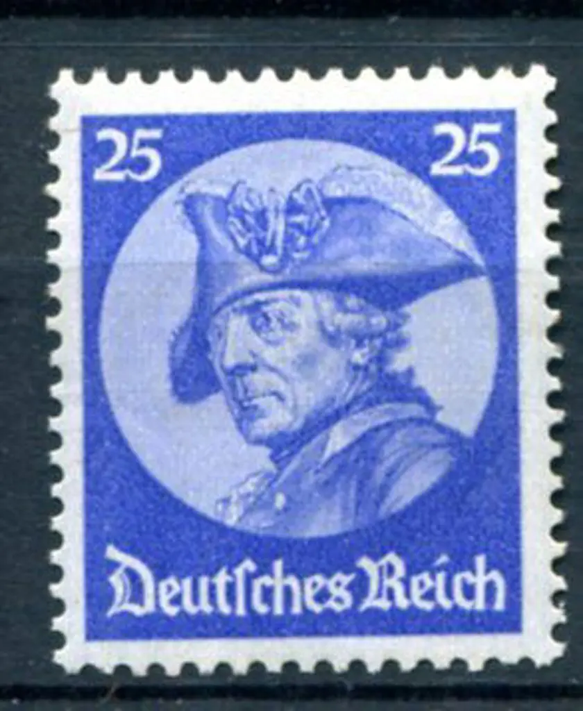 Germany 1933 25pf Frederick the Great. Fine MUH. ... Image 1++