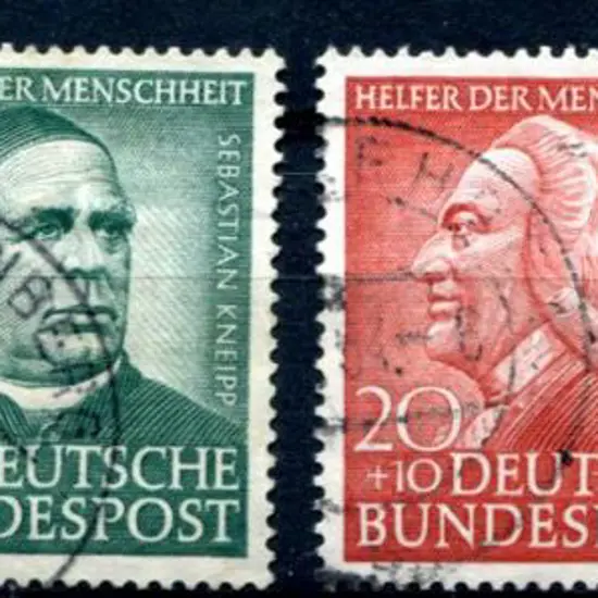 Germany - West 1953 Relief Fund set of 4. Fine ...