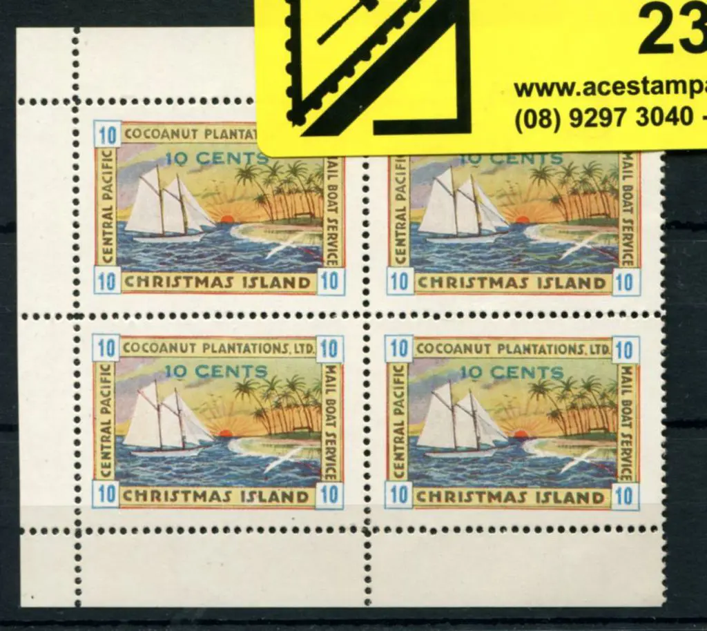 Gilbert & Ellice Is 1934 10c Cocoanut Plantations ... Image 1++