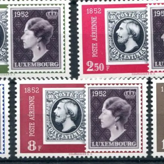 Luxembourg 1952 Centilux Exhib Airs set of 5. ...