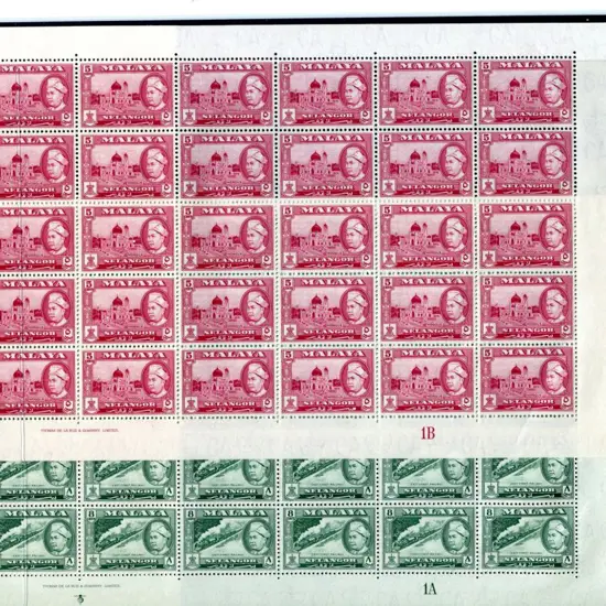 Malaysia 1957/61 Pictorials to 20c (excl 10c) in ...